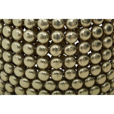 Templar Gold Finish Stool and Side Table