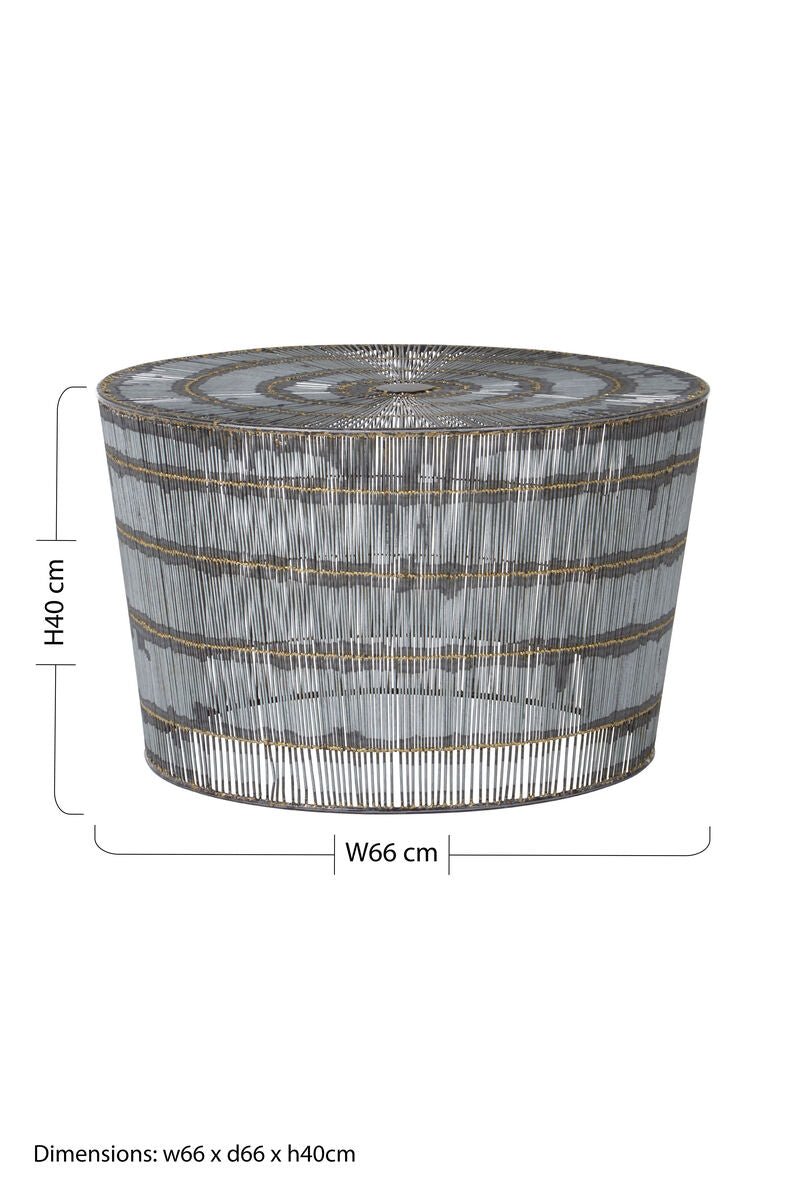 Templar Natural Wireframe Coffee Table