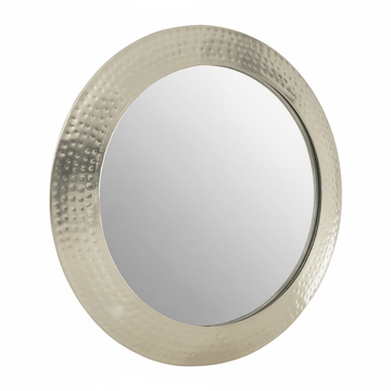 Templar Pewter Finish Wall Mirror