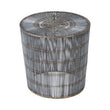 Templar Silver Wireframe Side Table