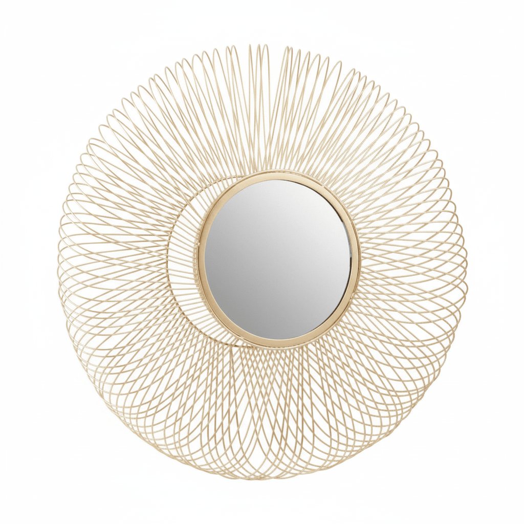 Templar Twisted Wire Wall Mirror