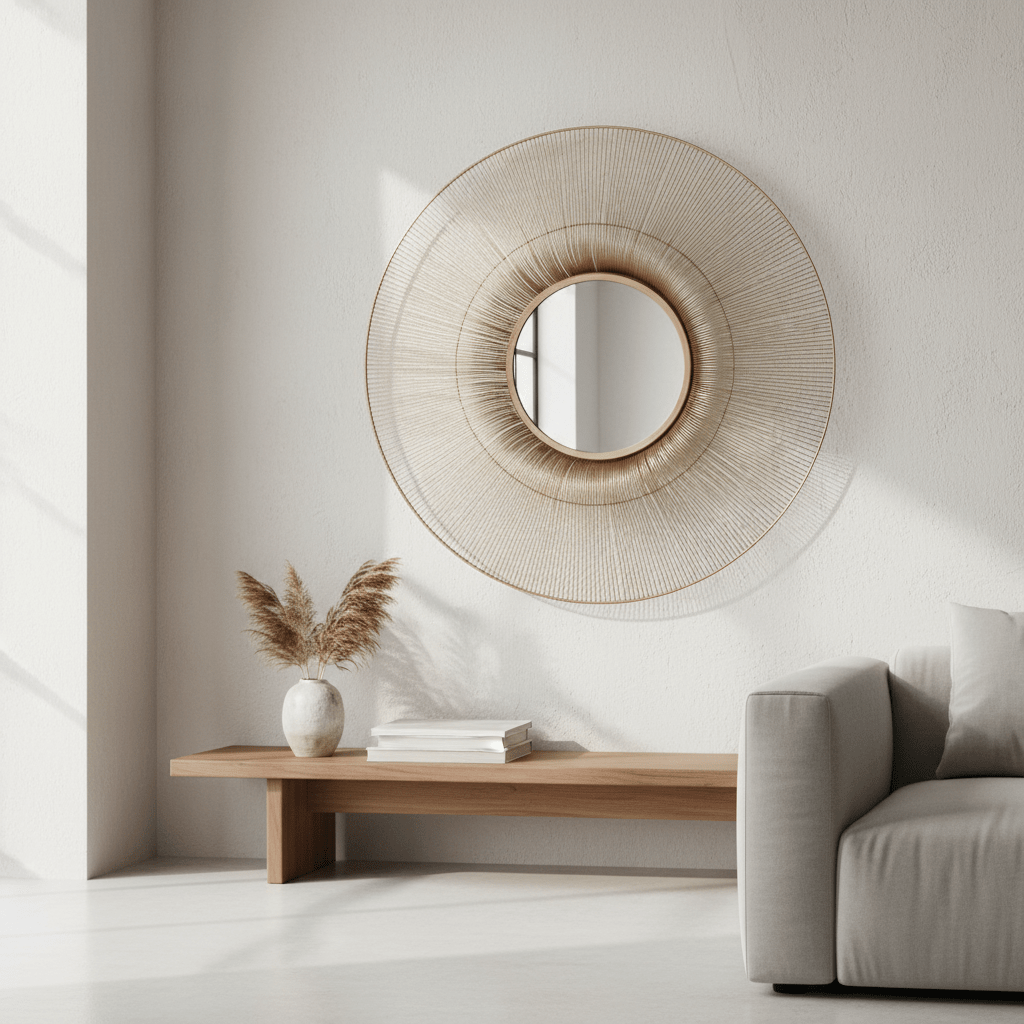 Templar Wire Wall Mirror