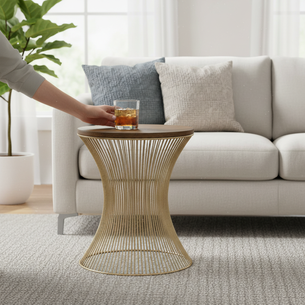 Templar Hourglass Side Table