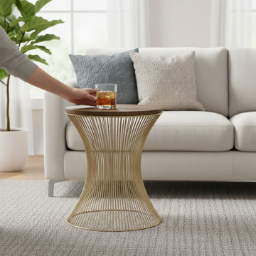 Templar Hourglass Side Table