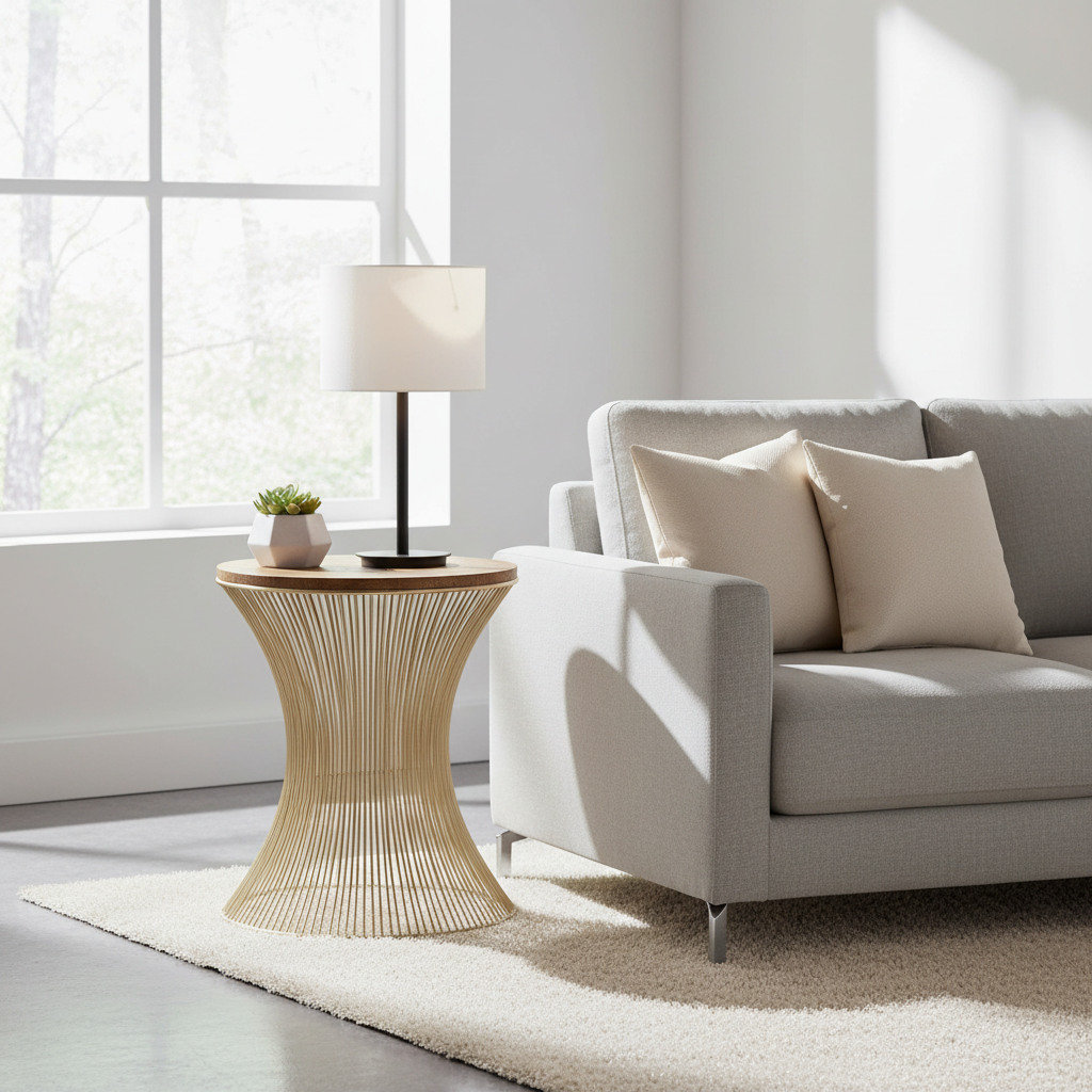 Templar Hourglass Side Table