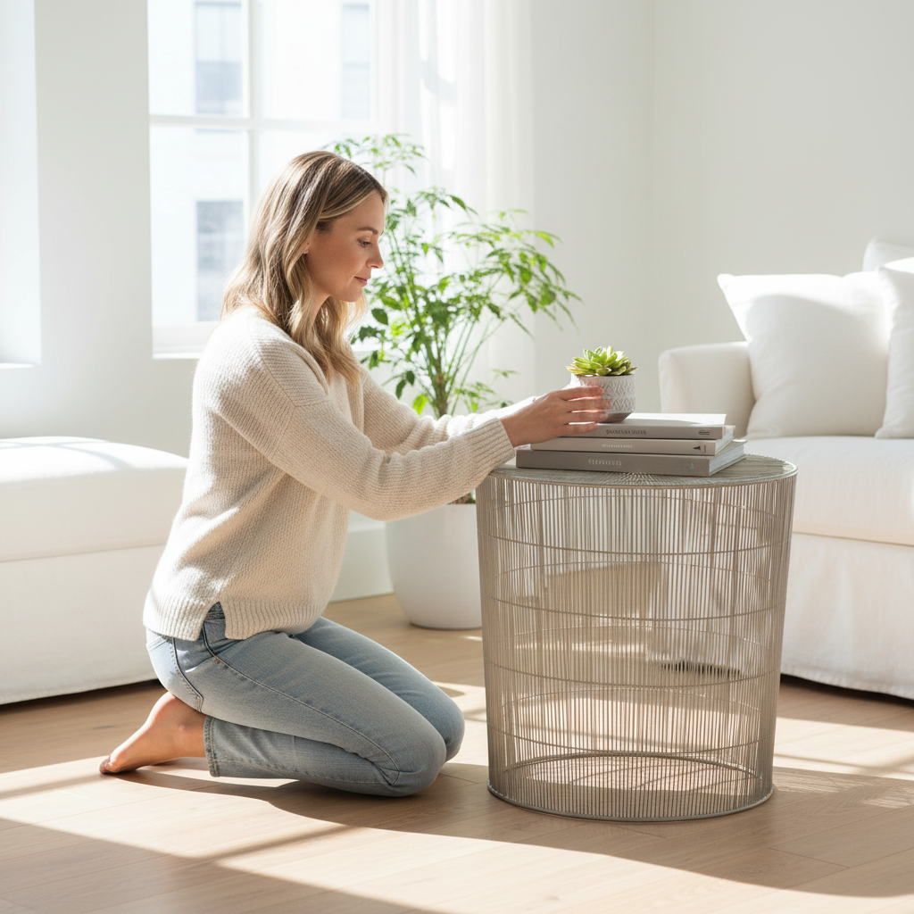 Templar Large Cage Round Table