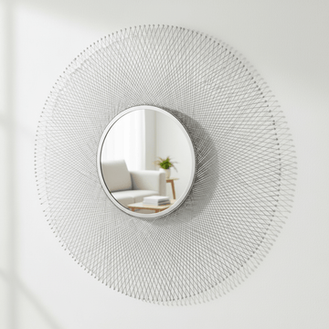 Templar Large Round Wall Mirror