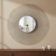 Templar Large Round Wall Mirror