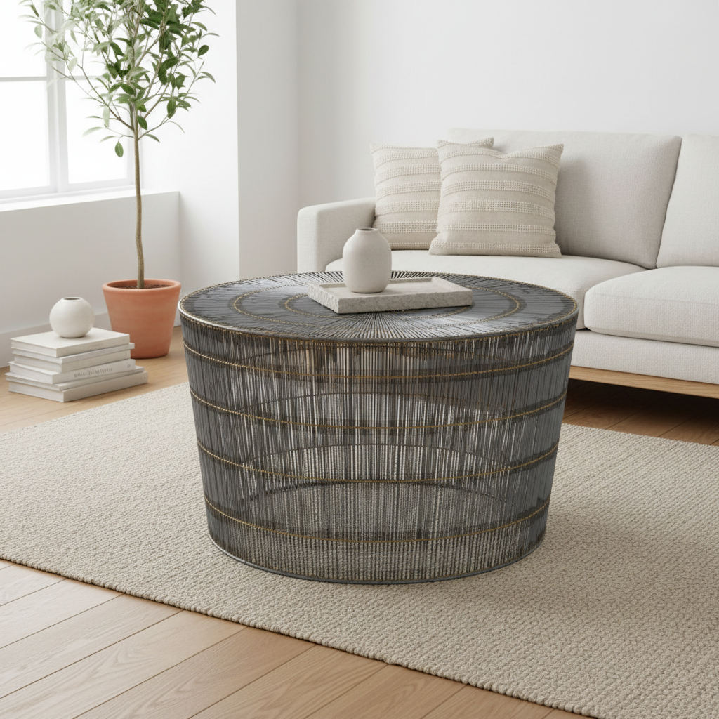 Templar Natural Wireframe Coffee Table