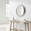 Templar Pewter Finish Wall Mirror