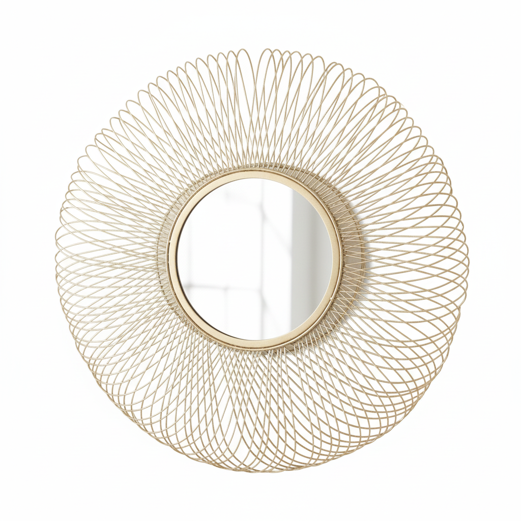 Templar Twisted Wire Wall Mirror