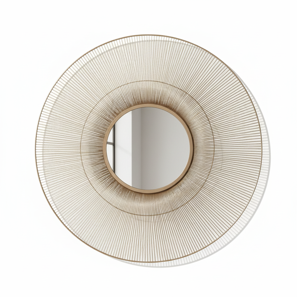 Templar Wire Wall Mirror