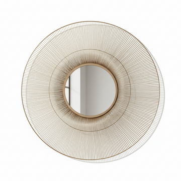 Templar Wire Wall Mirror