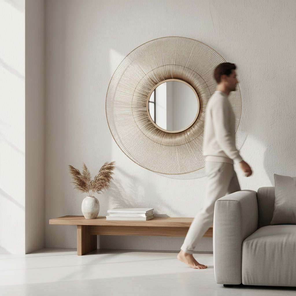 Templar Wire Wall Mirror