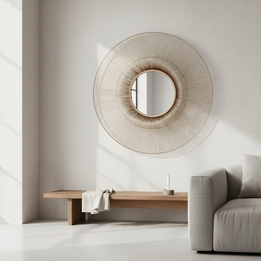 Templar Wire Wall Mirror