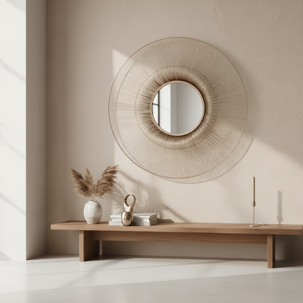 Templar Wire Wall Mirror