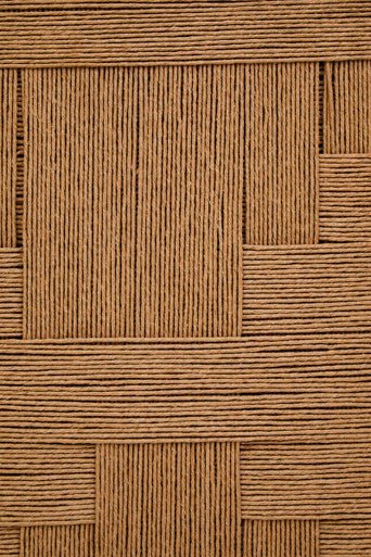 Teora Mango Wood Paper Rope Detail Four Door Sideboard