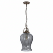 Terina Antique Silver Finish Pendant Light