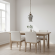 Terina Antique Silver Finish Pendant Light