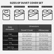 Textured Pintuck Ruffles Pleated Microfibre Duvet Cover Sets with Pillowcases Soft Breathable Easy Care Bedding Set Quilt Covers