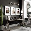The Office Wall Art Paris Street Café Illustrations 