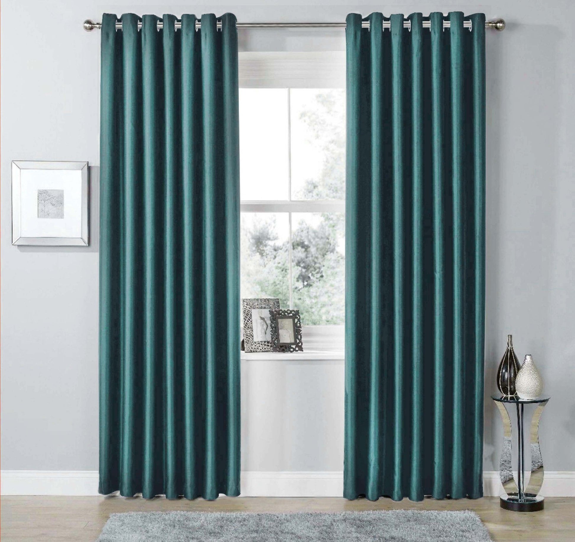 Thermal Blackout Room Darkening Curtains Energy Saving Light Blocking Panels in 12 Colours for Bedrooms and Living Rooms Multiple Sizes