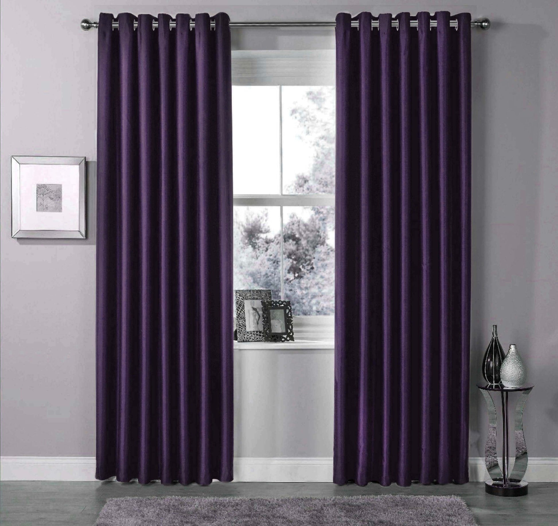 Thermal Blackout Room Darkening Curtains Energy Saving Light Blocking Panels in 12 Colours for Bedrooms and Living Rooms Multiple Sizes
