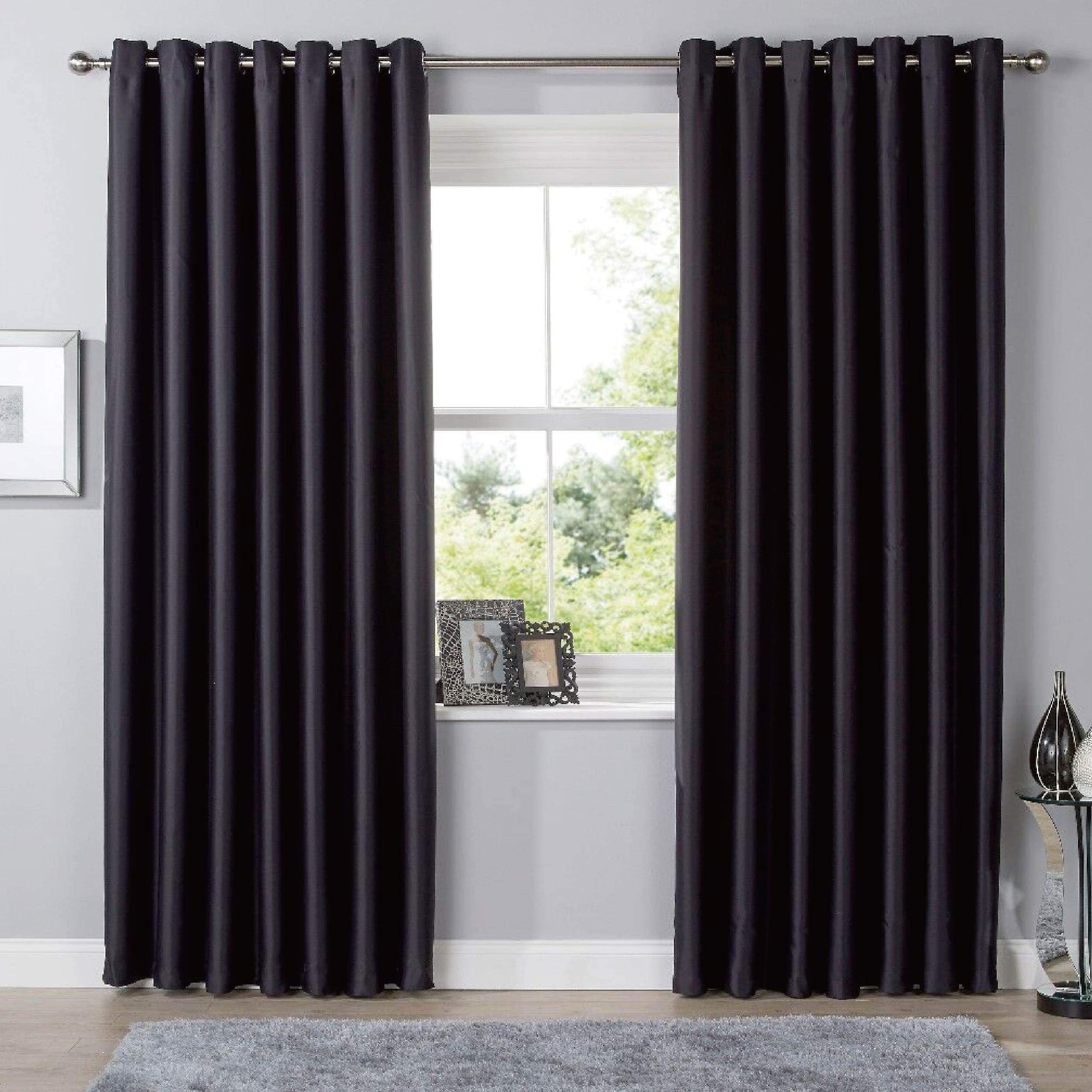 Thermal Blackout Room Darkening Curtains Energy Saving Light Blocking Panels in 12 Colours for Bedrooms and Living Rooms Multiple Sizes