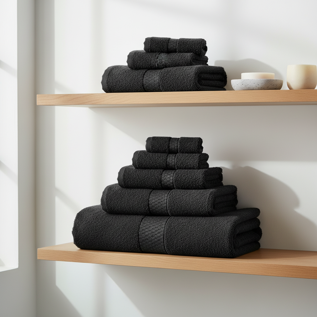 Thread & Loom 6Pc Poppy Seed Towel Set