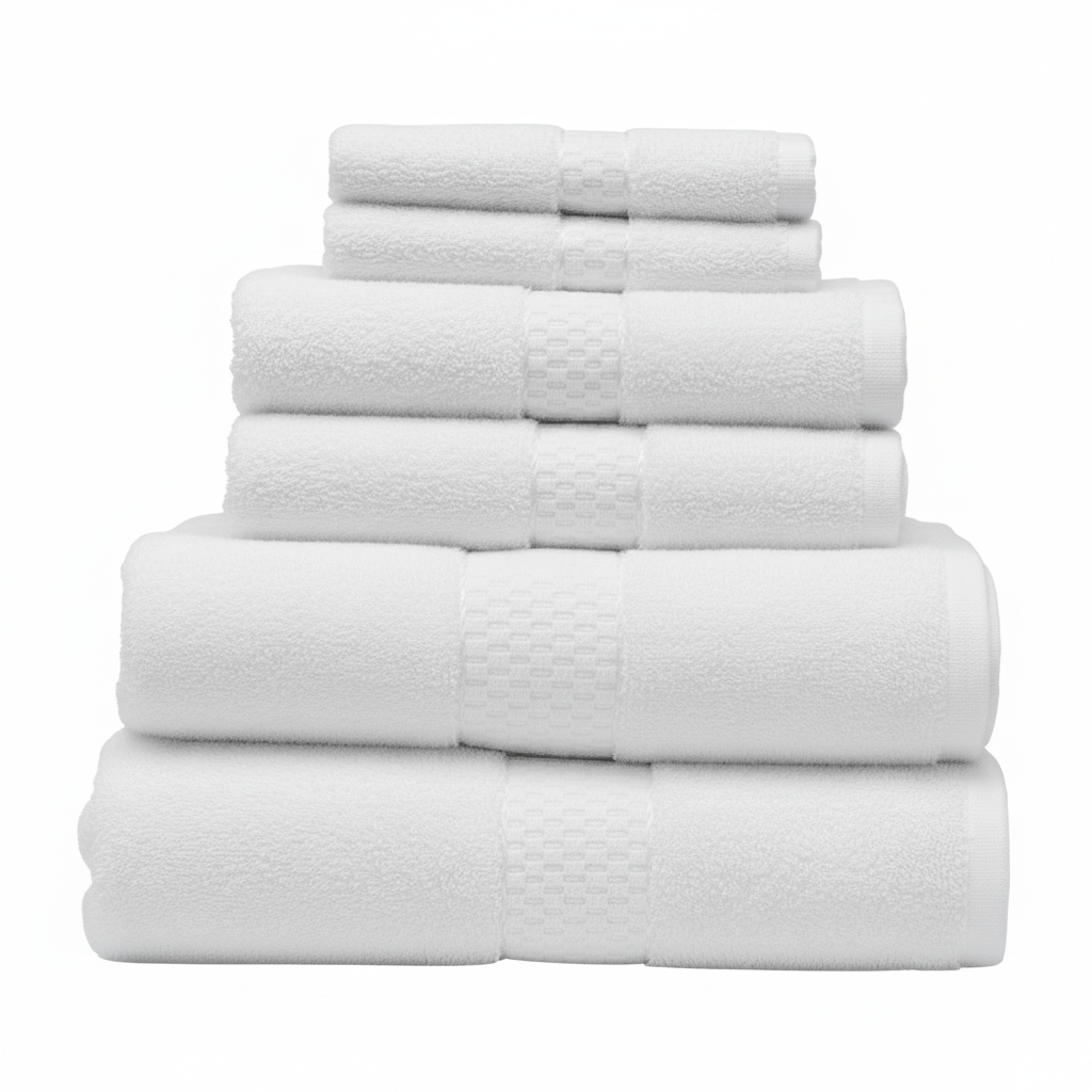 Thread & Loom 6Pc White Towel Set
