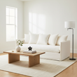 Antibes 3 Seat Cream Sofa