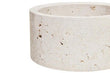 Tibor Travertine Round Trinket Box