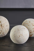 Tibor Travertine Set of 3 Deco Balls