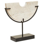 Tibor Travertine Small Sculpture