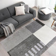 Tokyo Geo Blocks Grey Rug