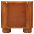 Torcino Two Door Brown Mango Wood Cabinet
