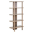 Torello 5 Tier Grey Mango Wood Shelf Unit