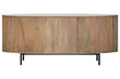 Torello Three Drawer Grey Mango Wood Sideboard