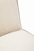 Toulouse Cream Fabric Armless Sofa.