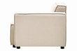 Toulouse Cream Fabric Left Arm Sofa