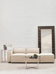 Toulouse Cream Fabric Right Arm Sofa
