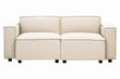 Toulouse Cream Fabric Right Arm Sofa