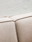 Toulouse Natural Fabric Armless Sofa