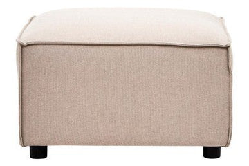 Toulouse Natural Fabric Sofa Ottoman
