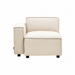 Toulouse Cream Fabric Right Arm Sofa