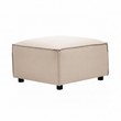 Toulouse Natural Fabric Sofa Ottoman