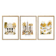 Travel Poster New York Central Park Empire State 