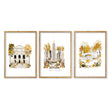 Travel Poster New York Central Park Empire State 