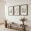 Travel Wall Decor Ideas New York Winter Watercolour Art wall art | 