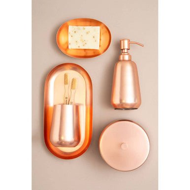 Traze Copper Finish Lotion Dispenser